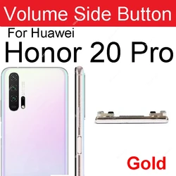 Enhanced Side Button Keys for Power and Audio Control Replacement (For Honor 20Pro Gold)