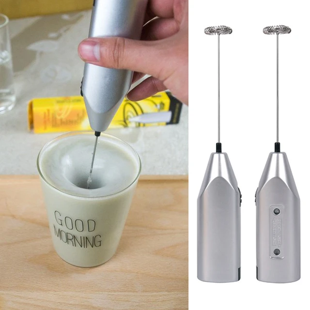 1 Peice Egg Beater Electric Handheld Rotary Egg Whisk Coffee Frothing Wand  Milk Cappuccino Frother Mixer Portable Kitchen Tools - AliExpress
