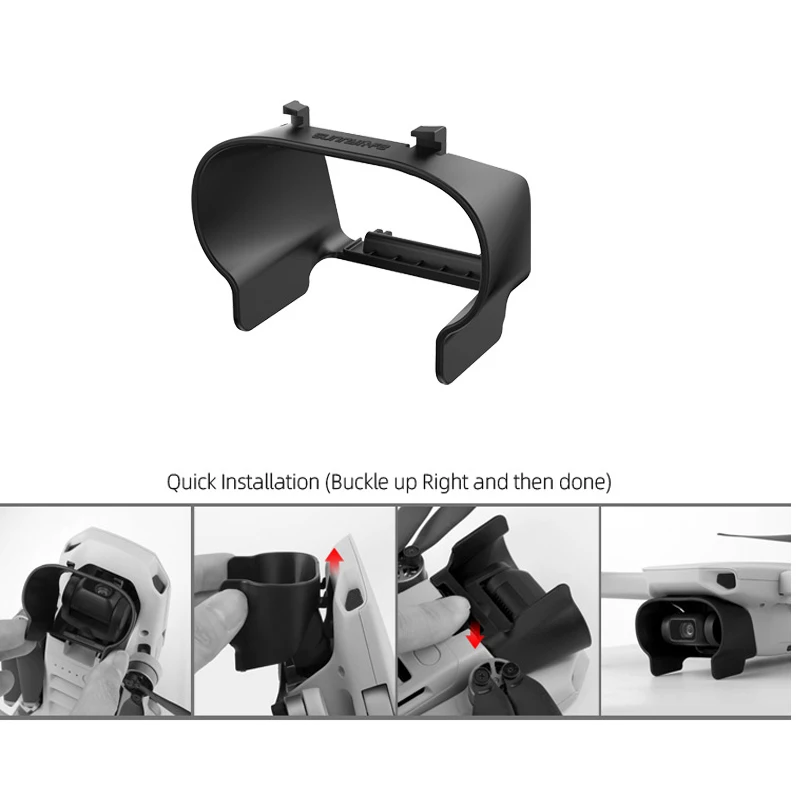 Drone Accessories Lens Hood Sun Protection Cover Anti-Glare Sunshade for DJI Mavic Mini 1 2/mavic Mini SE