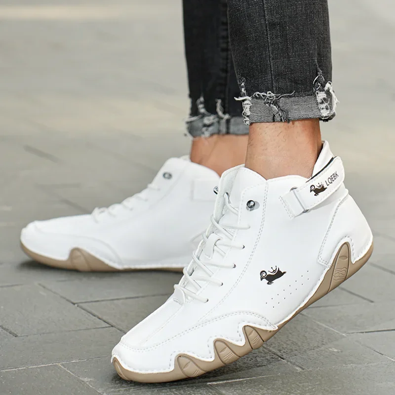 Men Sneakers Outdoor Boots Chelsea Boots Men Leather Boots Men's casual sports shoes luxury designer shoes comfortable ankle boots fashionable and comfortable high top men