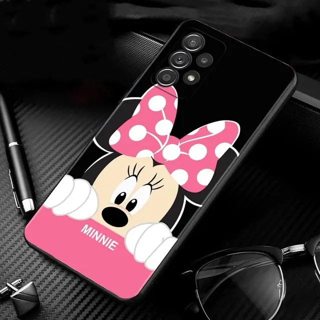 Phone Case For Samsung Galaxy A51 A12 A71 A41 A31 A21s A13 A03 A02s A02 A22 A32 4G/5G A52 A52s A72 Coque Cartoon Minnie Mouse B10