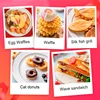 650W Electric Sandwich Maker Waffle Maker Toaster Baking Multifunction Breakfast Machine Takoyaki Donuts Sandwichera 220V 5