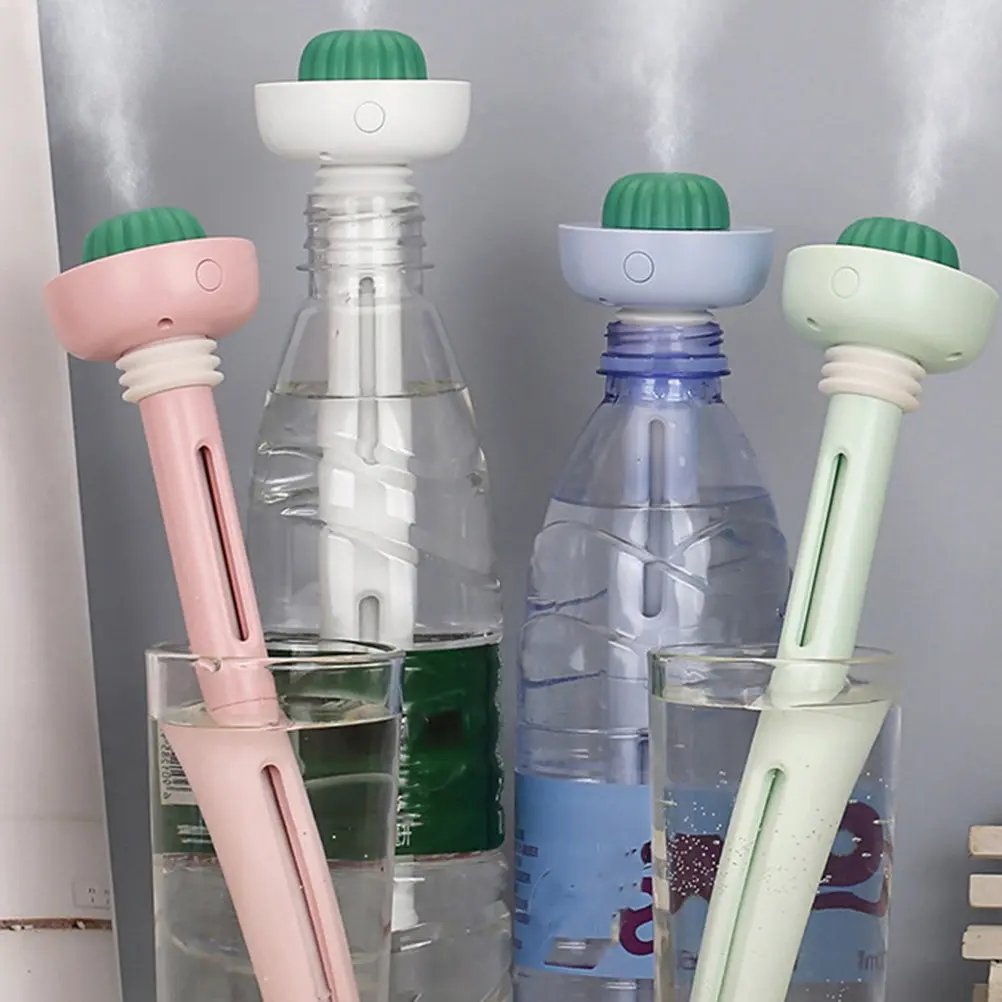 1세트 미니 휴대용 가습기 소형 USB 병형 가습기 차량용 여행용 가정용 개인..