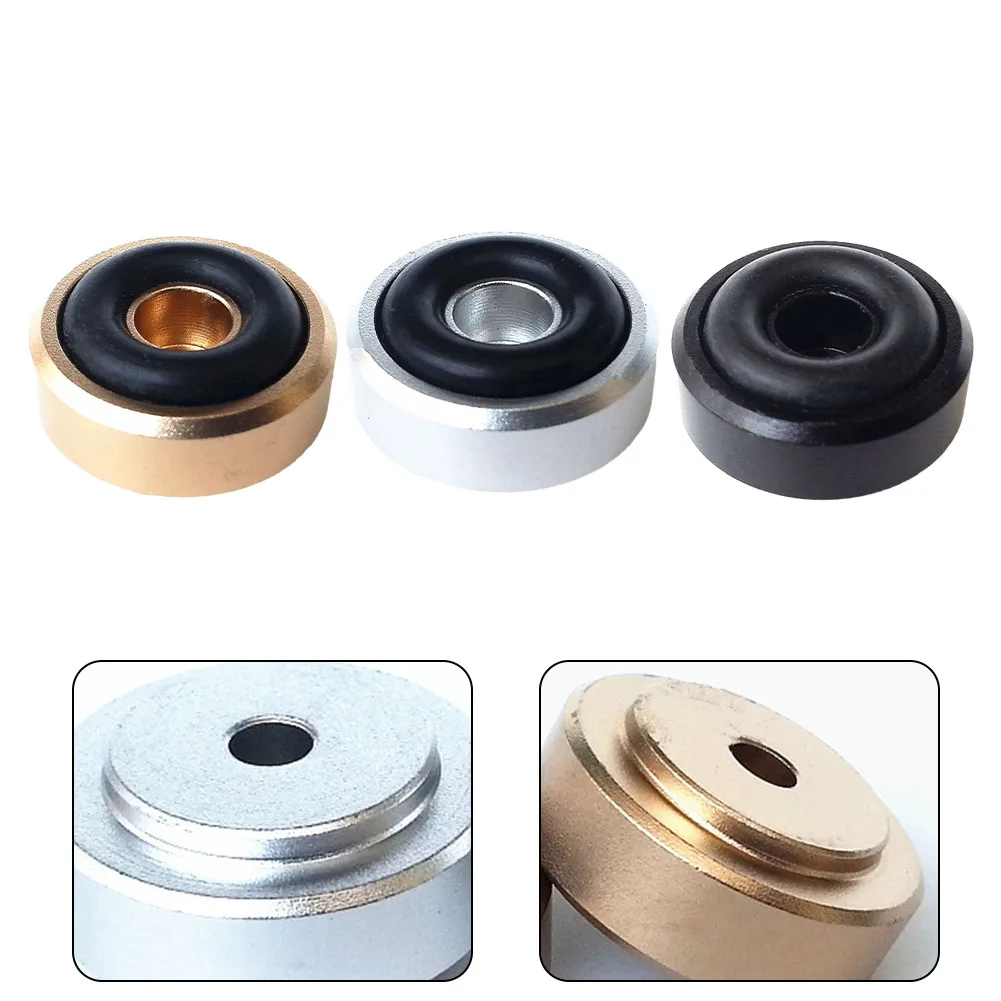 

Speaker Box Spikes Stand Silicone Feet Pad Rubber Buffer Universal For Amplifiers Guitar Speakers Box Aluminum Speaker Feet