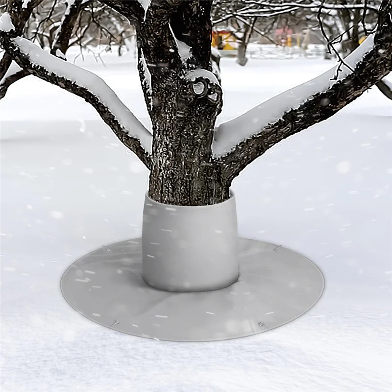 Palm Tree Root Protectors,3 Layers Tree Root Freeze Protectors With Ground Nails,Winter Frost Covers Outdoor-Y78A