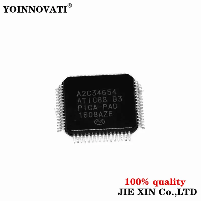 

5Pcs New A2C34654 ATIC88 B3 QFP64 automotive computer ECU board Vulnerable chip