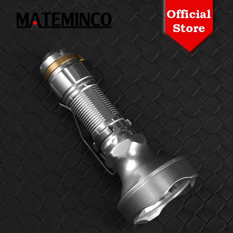 Mateminco FT02 FT01 6160lm Portable Camping Lantern Lanterna Tactical Torch LED Flashlight for Camping, Hiking