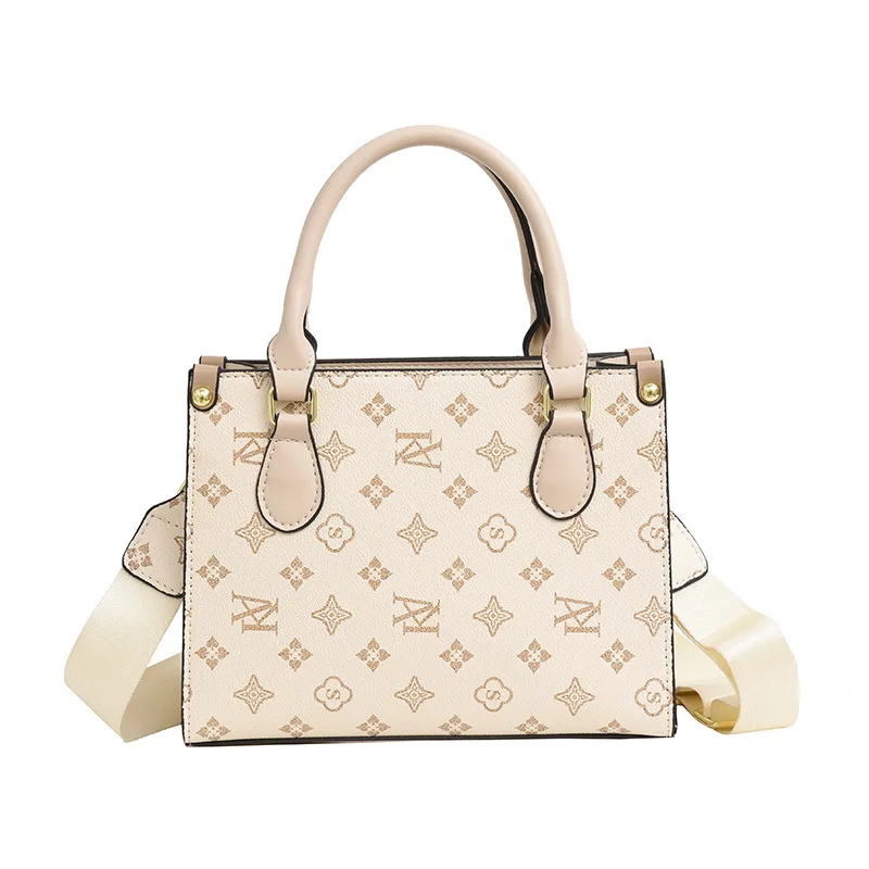 Elegante Borsa a Tracolla Retrò da Donna, Borsa a Mano con Stampa Floreale, Borsa Messenger di Lusso per Pendolari - immagine 5