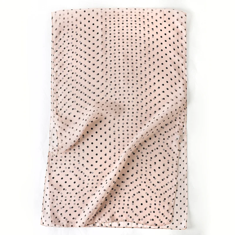 Damen Chiffon Dot Schal Schal Vielseitiger Sonnenschutz Dekorative Schals Luxus Elegante Dame – Detail 13