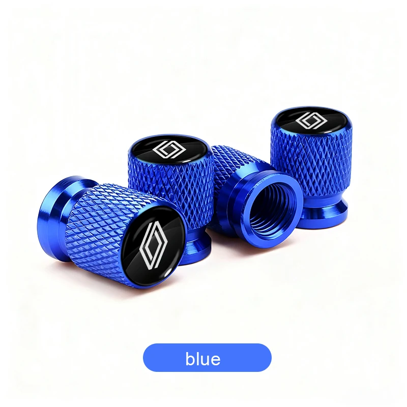 Premium Waterproof Car Tire Valve Caps - Set of 4
