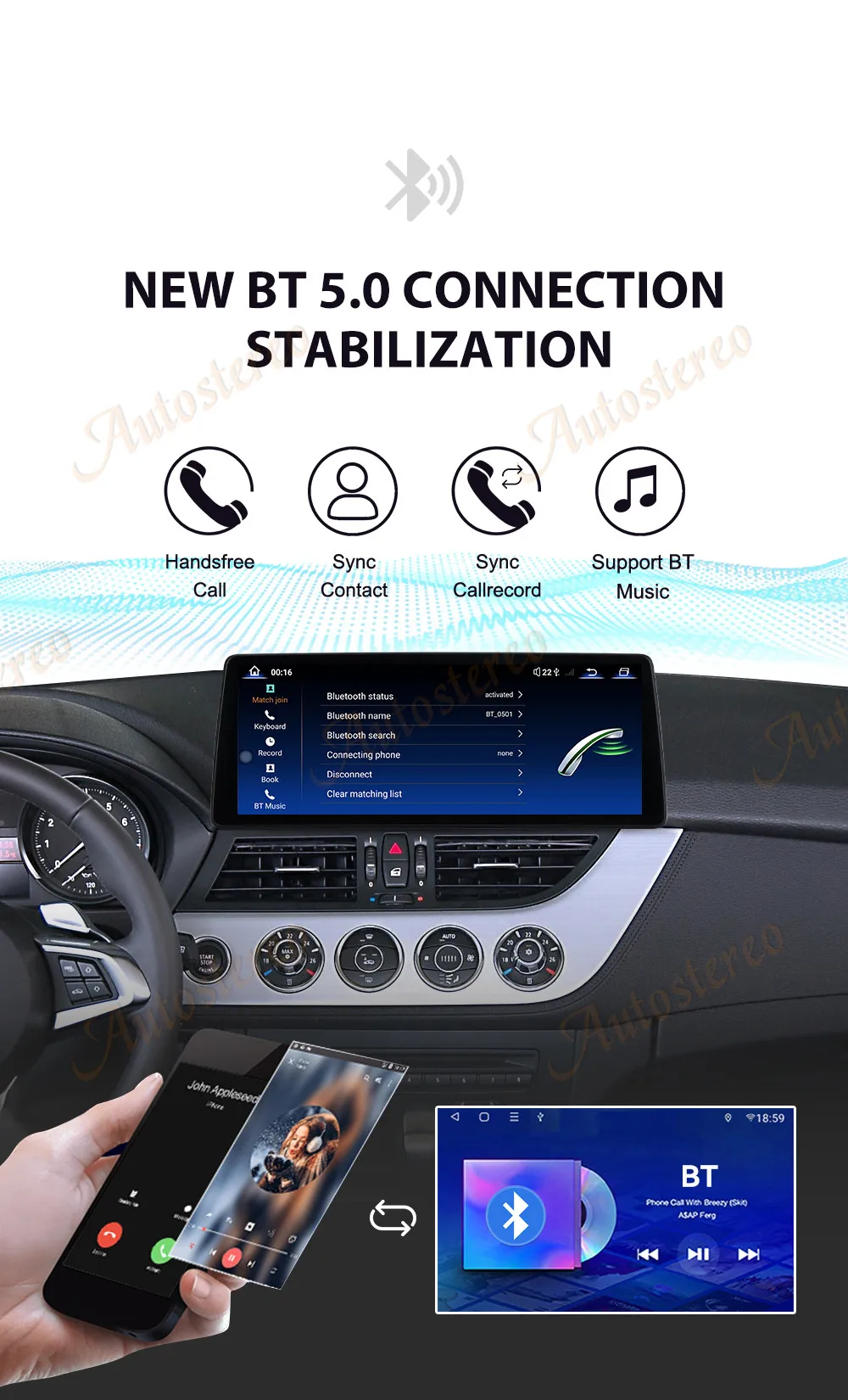 12.9 Ultra Dual BT Carplay Android 14 Car GPS Navigation For BMW Z4 E89 2009-201