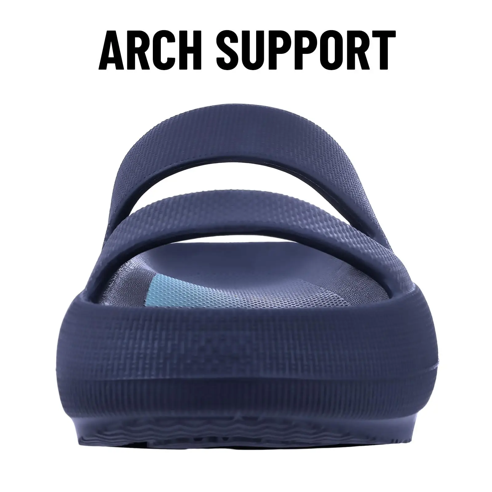 Comwarm Fashion Beach Slippers Women Pillow Soft Thick Sole Sandals With Arch Support Non-slip Home Cloud Slippers Bath Slides 2