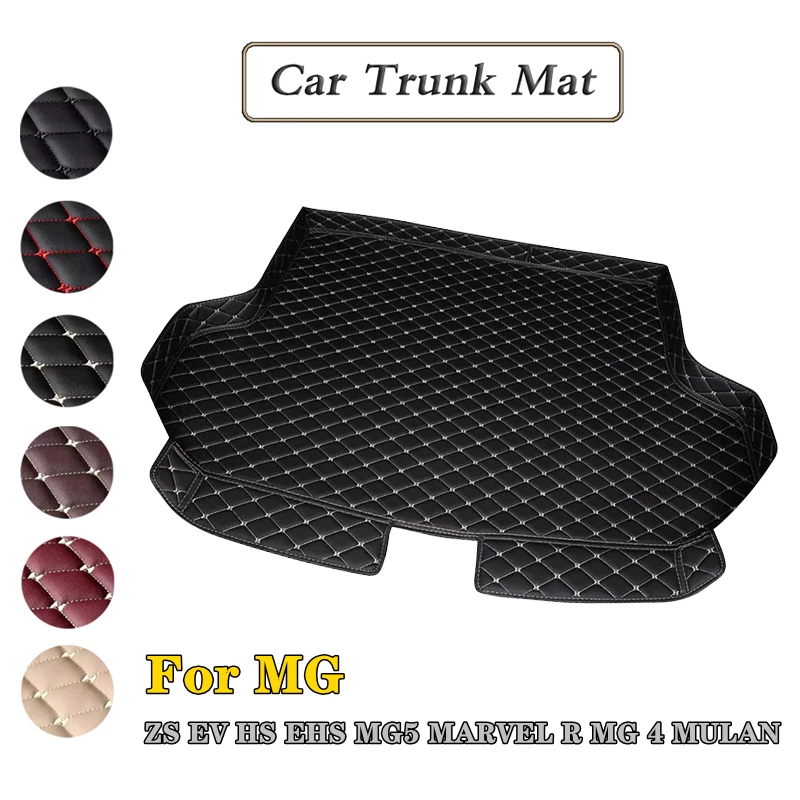 Custom Car Trunk Mats Trunk Floor Protection Mat Fit For MG ZS EV HS EHS MG5 MARVEL R MG 4 MULAN