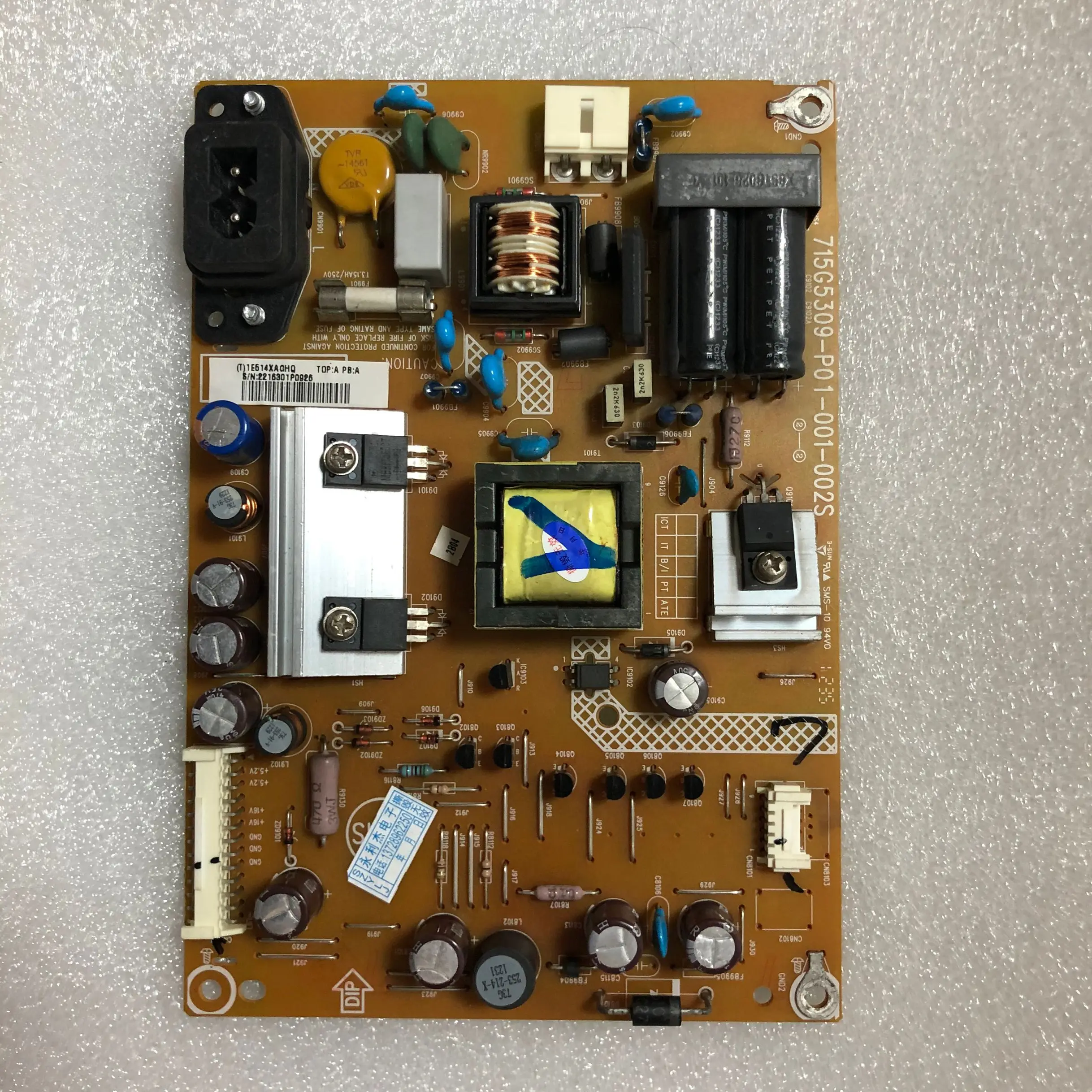 

power board for Original quality is good 715G5309-P01-001-002S
