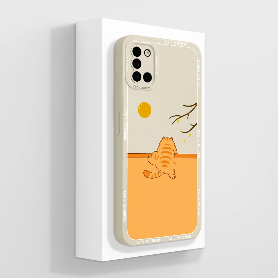 Aesthetic Soft Silicone Phone Case with Full Protection and Anti-Shock Design