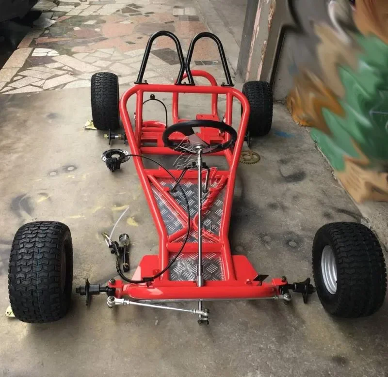 32 Zoll Go Kart Hinterachse Kit 5 Zoll Räder Lenkrad Nabe ATV Quad Buggy