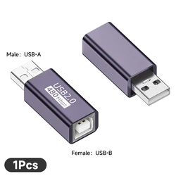 USB - B to Type - C 2.0 Adapter for Printers and Electronic Keyboards (4)
