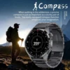 GT4 Pro NFC GPS Sport Smart Watch Men 360*360 AMOLED Screen Heart rate Bluetooth call IP68 Waterproof Smartwatch 2025New Watches 6