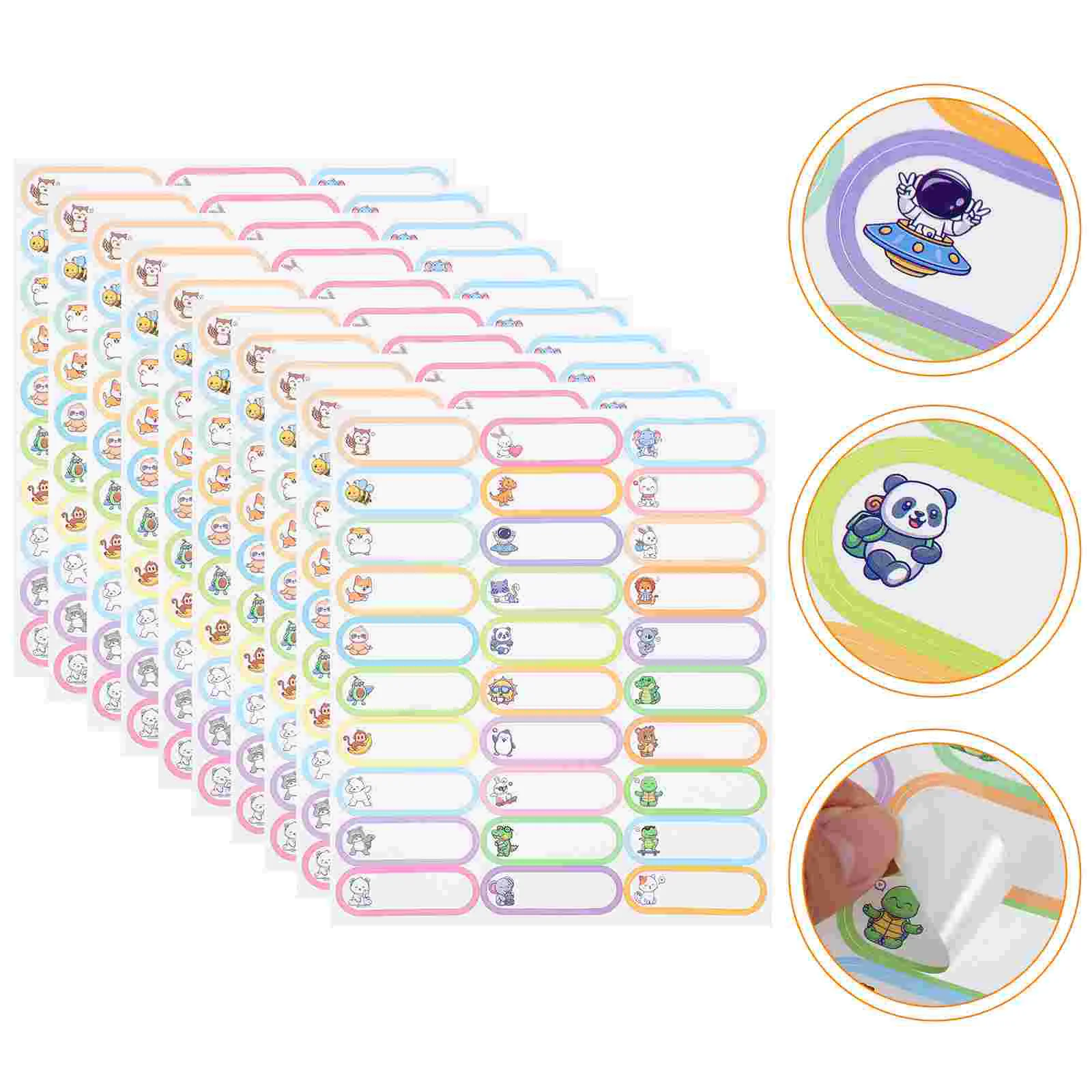 

Name Labels Stickers Waterproof Labels Kids Decals Personalized First Name Tag For Children Bag Water Bottle Marking
