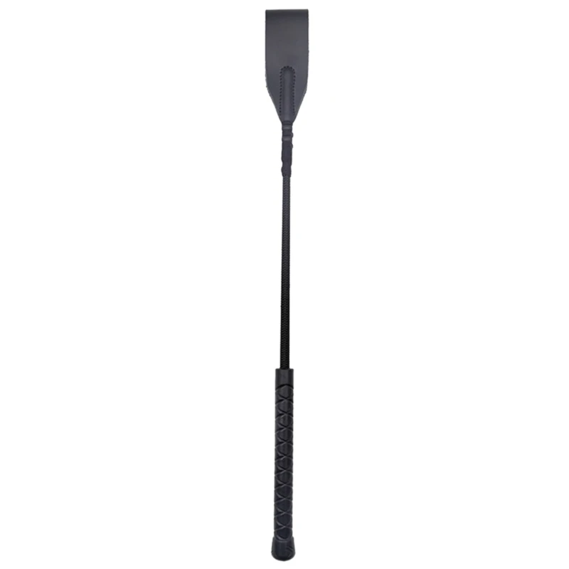 Lightweight PU Leather Horse Whip Portable Riding Crop Stage Performance Props Equestrian Training Supplies Easy to Use