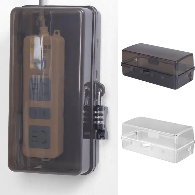 WeatherproofElectricalBoxRainProofWeatherProofPlugBoxwithLock