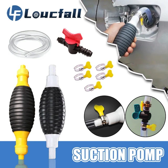 Pompe à carburant manuelle pour voiture, siphon économiseur de carburant,  aspiration précieuse, transfert d'huile, or, diesel, liquide, économiseur  de carburant, pompe à essence - AliExpress