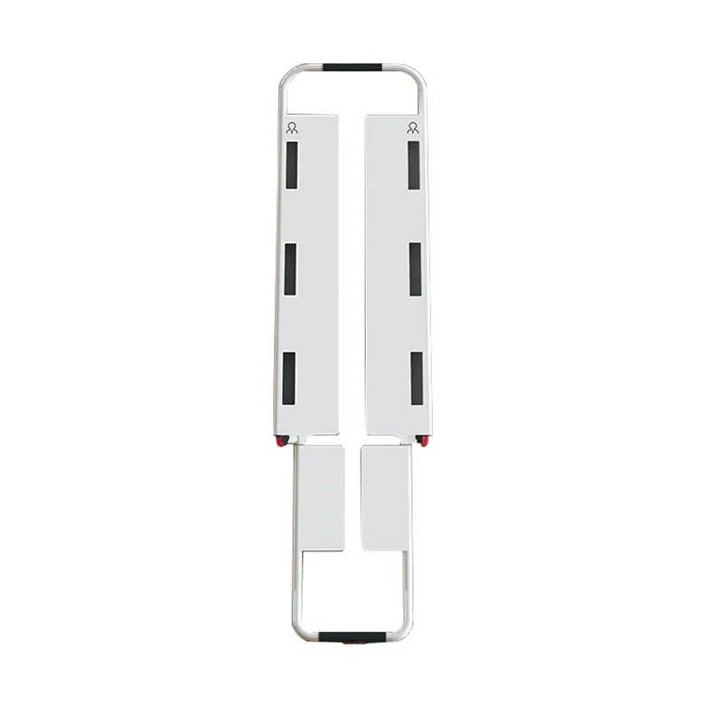 

Handled Aluminum Alloy First Aid Emergency Equipment Stretcher Folding Scoop Stretcher for Patient and Disabled Transfer