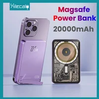 Xilecaly 20000mAh Fast Charger For Magsafe Power Bank High quality Alloy With Battery Wireless Powerbank Magnetic Phone Charger 1