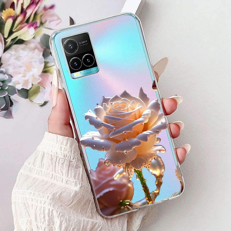 New Luxury Painted Soft Silicone Case - Stylish Protective Cover