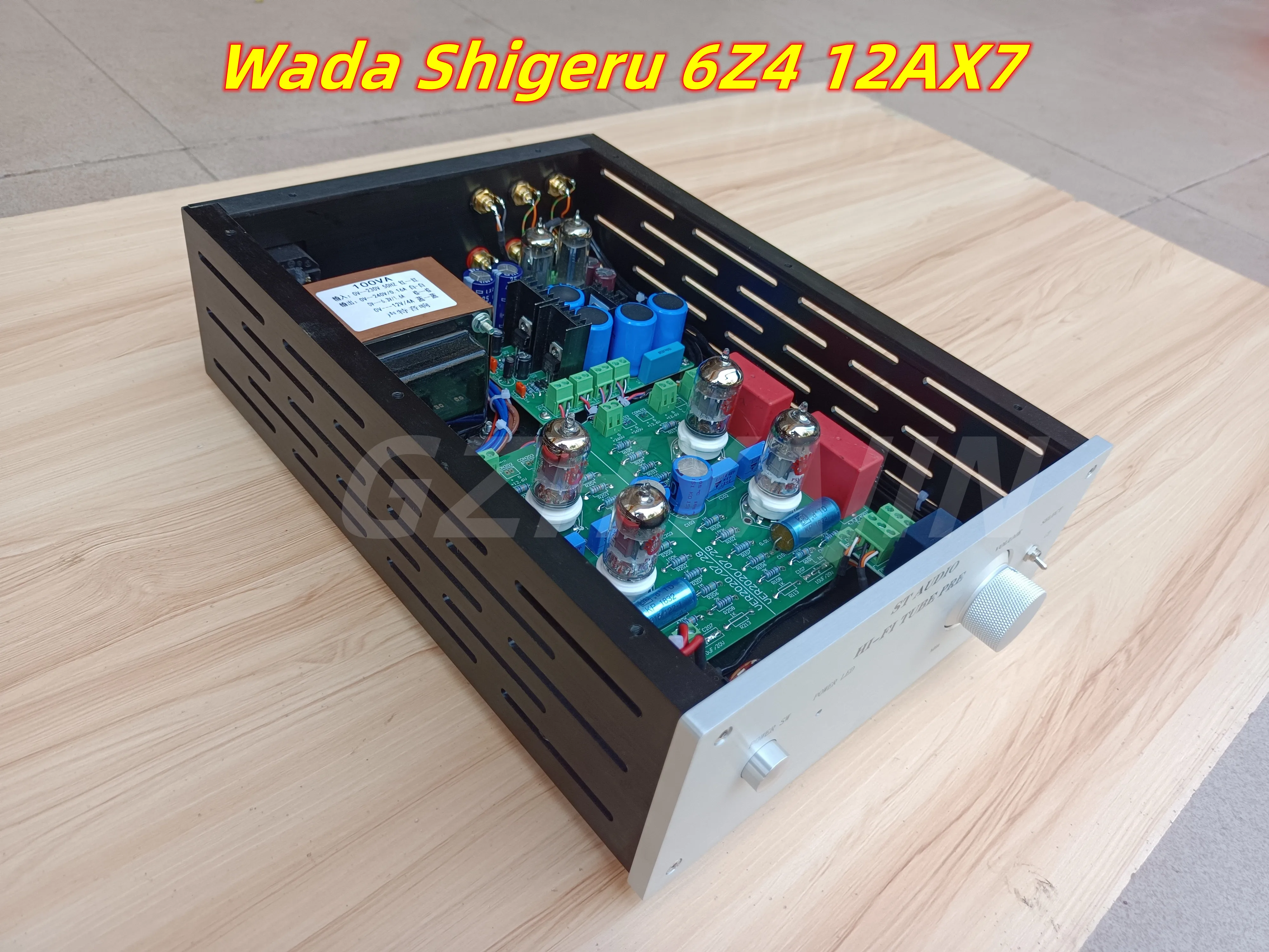 Wada Shigeru 6 Z4 12 Ax7 Tubo Preamplificatore Wada Regolato Fet 2 Sk1170 12 Ax7 Ecc83 Ecc82 Tubo Preamplificatore Amplificatore Di Potenza Audio