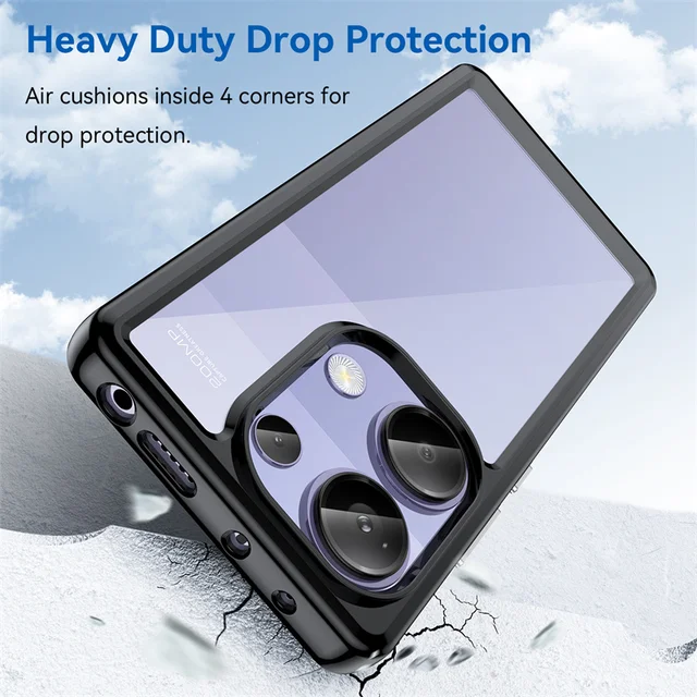 Xiaomi Poco Clear Shockproof TPU Protective Case 4