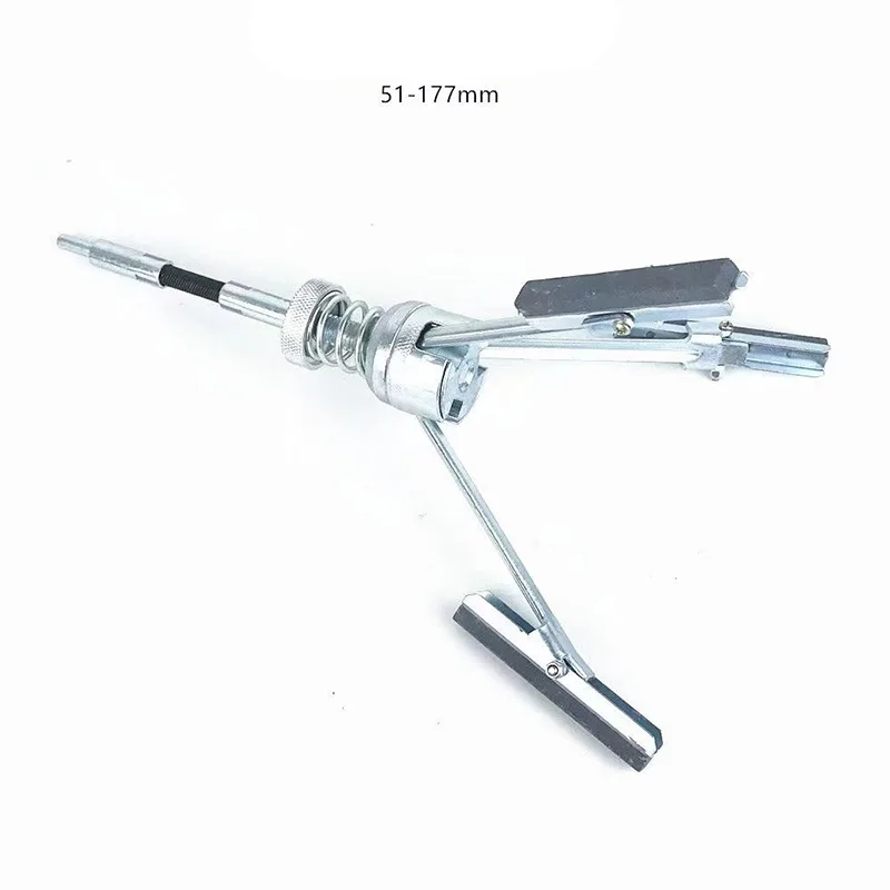 19-177mm Three-jaw Car Engine Cylinder Bore Hone Tool Brake Cylinder Sander Inner Diameter Grinder Steel Flexible Shaft Honing Cylinder Hone Tool