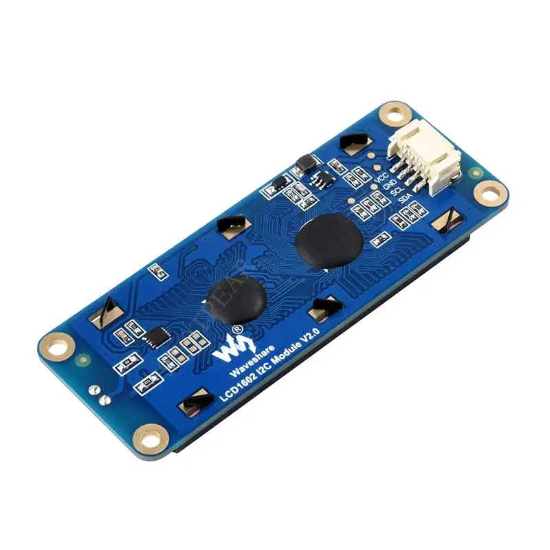 Module écran LCD 1602 I2C Pour Arduino/Raspberry Pi - 5 V, 2 Lignes X 16 Caractères, Potentiomètre De Contraste - Facile à Brancher (SDA, SCL) - 4
