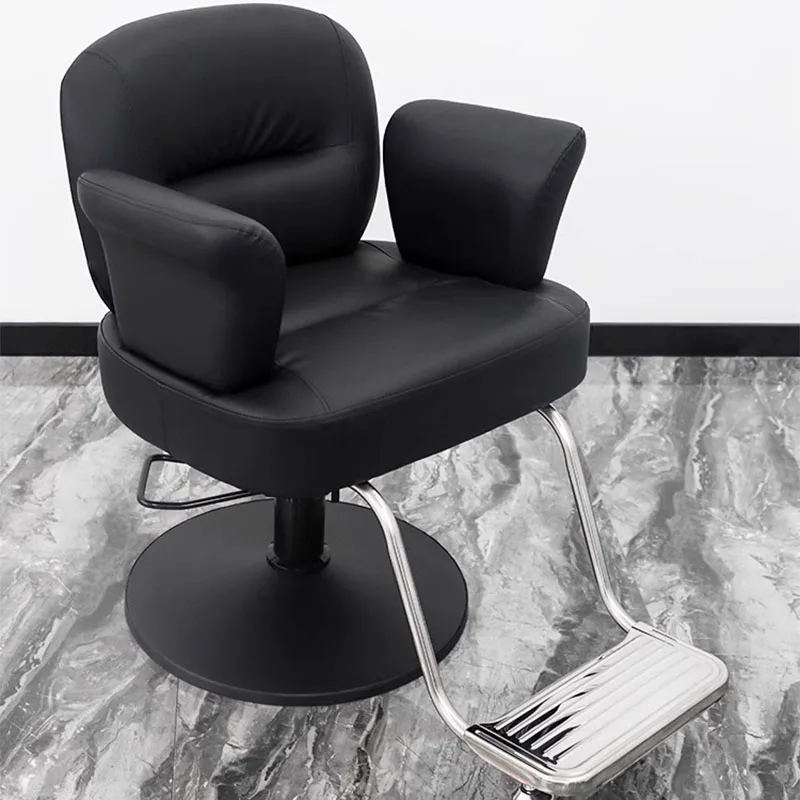 Massage Miniature Barber Chair Modern Luxury Recliner Barbershop Barber Chair Salon Prodgf Chaise Coiffeuse Italian Furniture