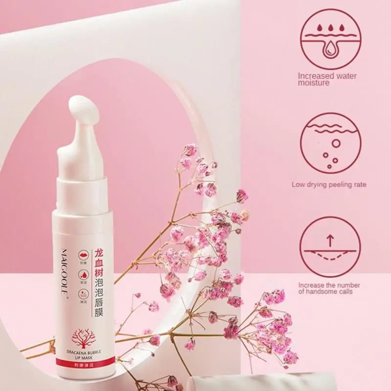 Idratante Dracaena Bubble Lip Mask Vaselina Pianta Balsamo Per Le Labbra Sicuro Delicato Esfoliante Pelle Morta Schiarente Prodotto Per La Cura Delle 