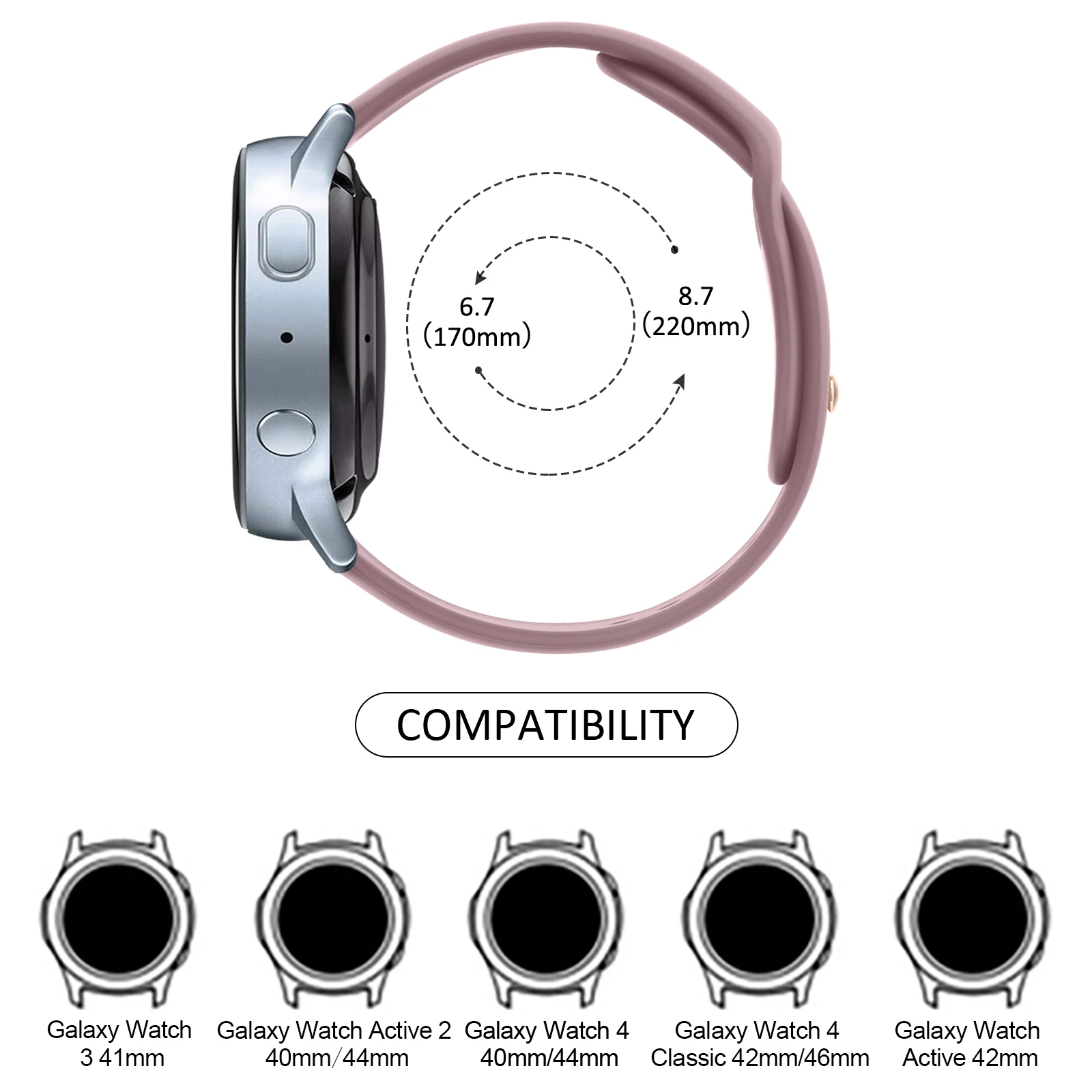 Premium Smartwatch Band Strap - Elegant Design