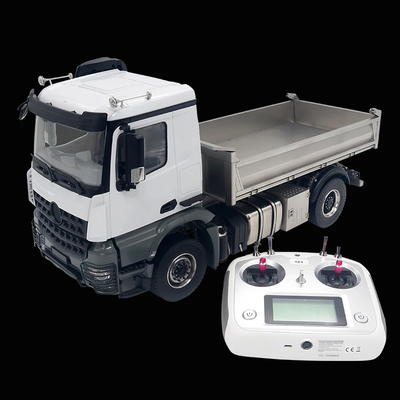 

JDMODEL 1/14 4X4 Hydraulic RC Dumper Truck Tipper Car Model Painted Assembled Remote Controller Tamiyay 17F Gifts Toys TH19712