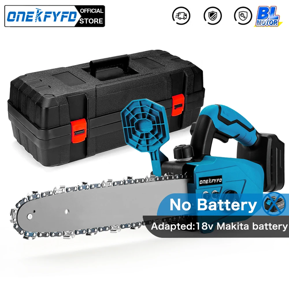 Brushless12InchLubricatingOilChainSawCordlessElectricSaw