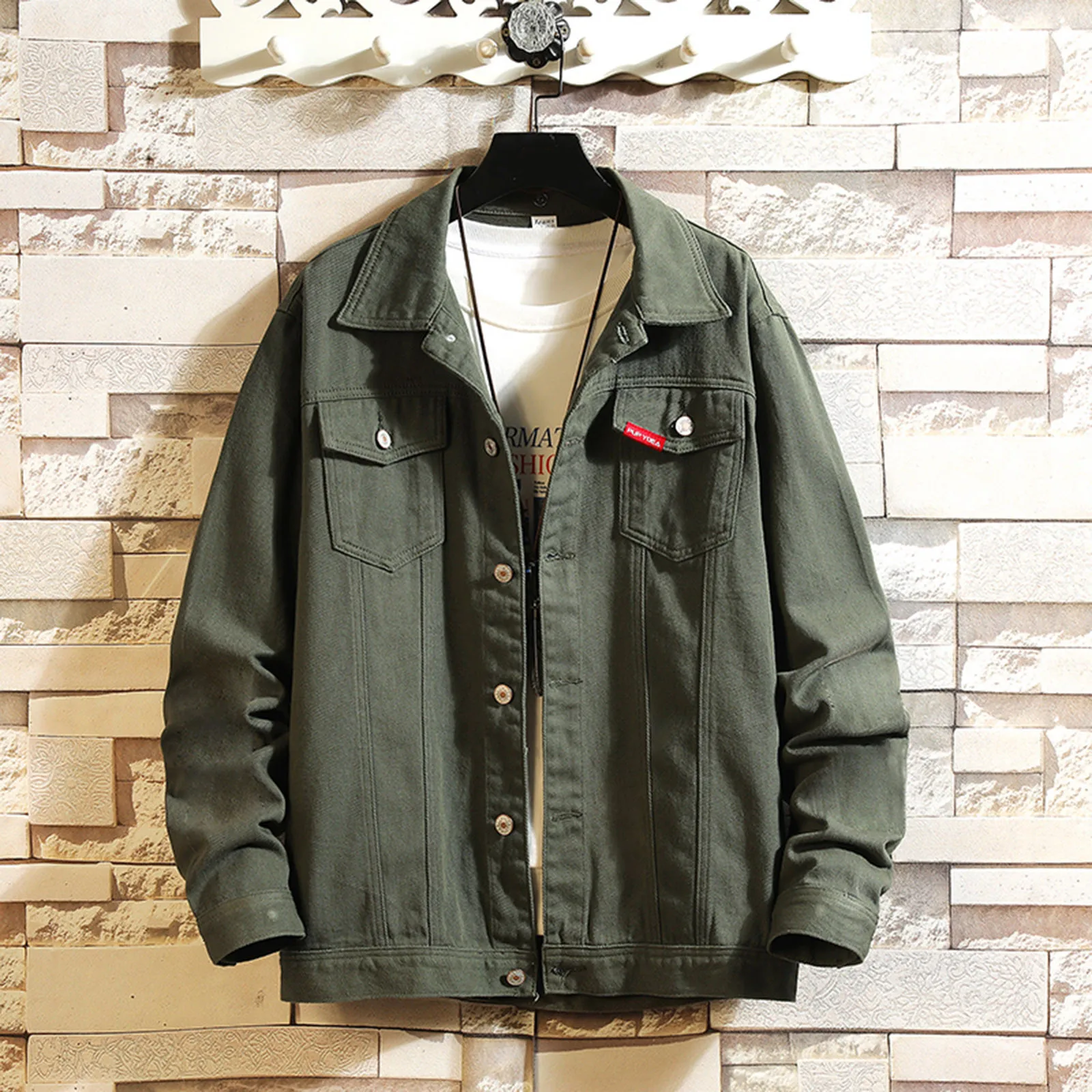 Jaqueta Jeans Masculina: A Escolha Definitiva para Outono e Inverno em 2024, image size:1600x1600