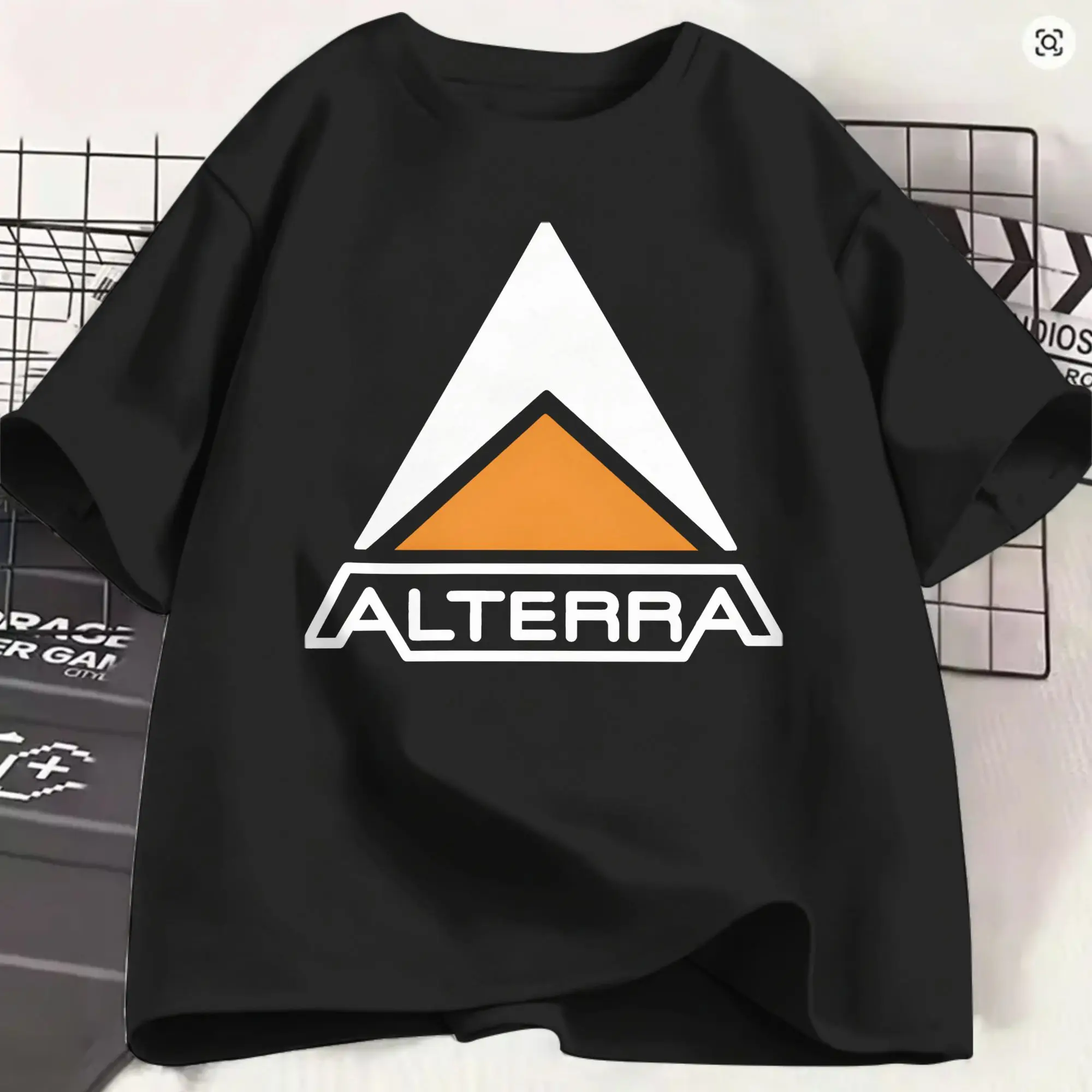 Lustige Subnautica 2 T-Shirts für Herren, O-Ausschnitt, 100 % Baumwolle, Alterra-Kurzarm-T-Shirts, bedruckte Kleidung