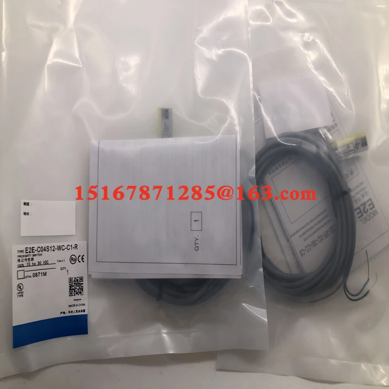 Nuovo Sensore Di Prossimità E2E-C04S12-Wc-C1 B1 E2E-S04S12-Wc-C1 Wc-C1-2