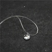 Collier en cristal brillant pour femmes, ligne de pêche transparente, rond en Zircon, ras du cou, chaîne de clavicule minimaliste, bijoux 4