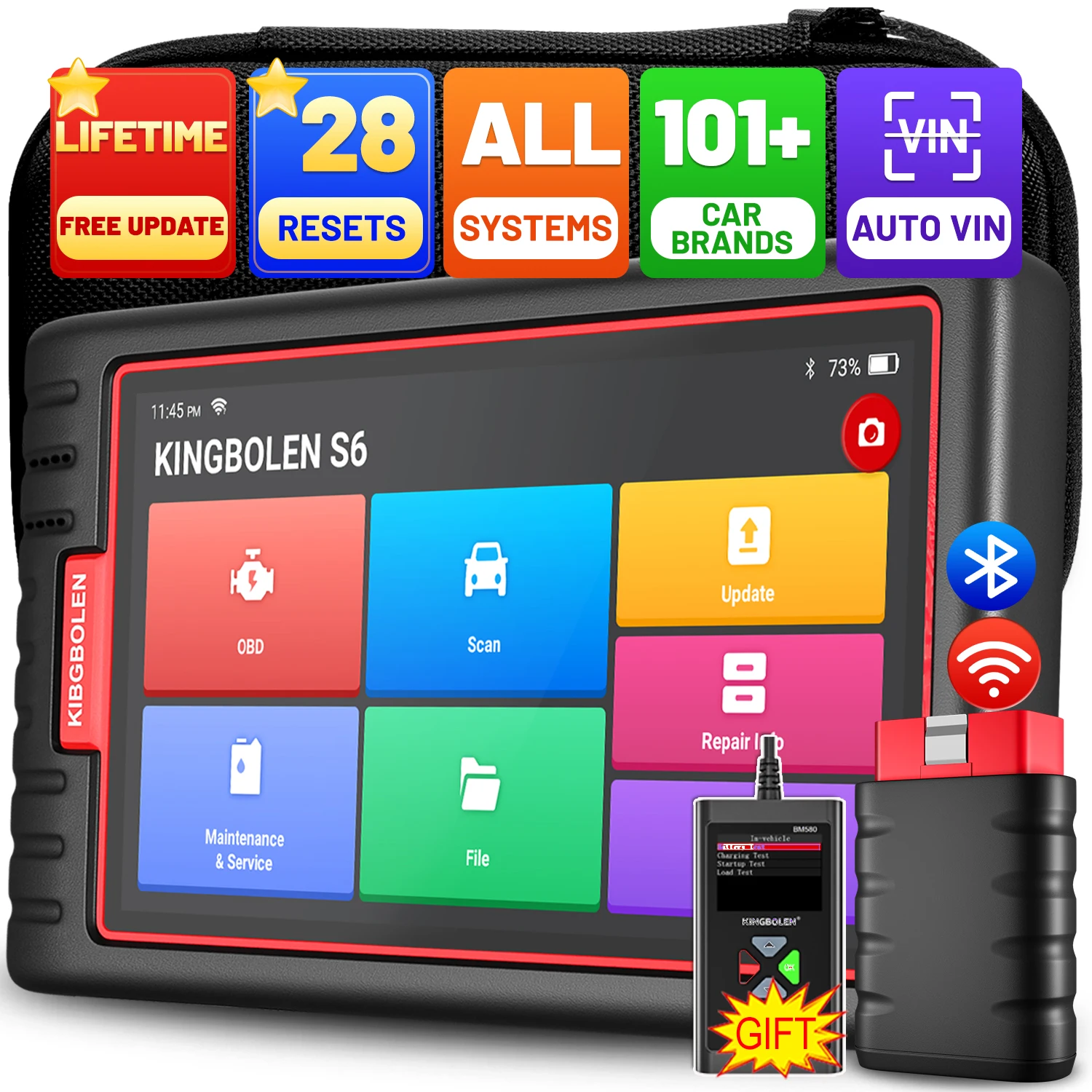 Kingbolen-S6-OBD2-Scanner-Bluetooth-All-System-Code-Reader-Car ...