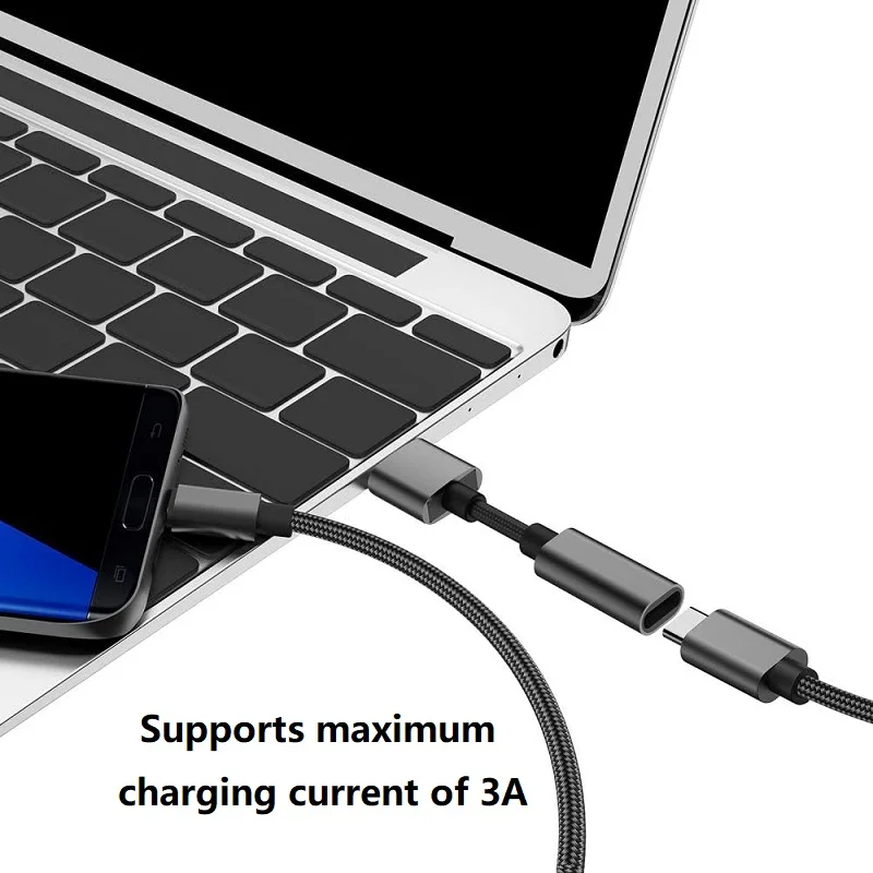 USB C Female to USB Male Adapter Type C to USB A Charger Cable Connector USB-C to USB 3.2 Data Converter for Samsung Google Itel