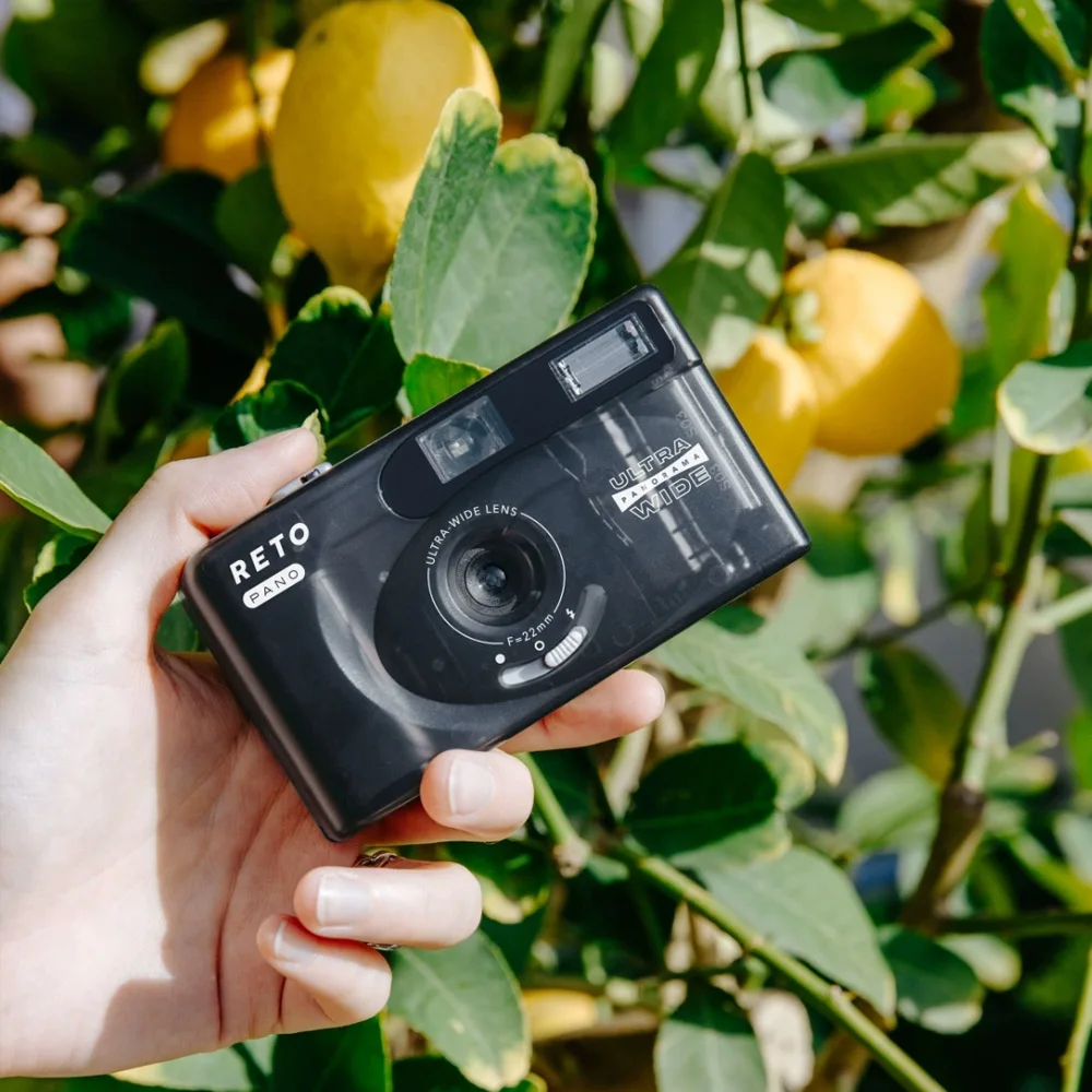 Metal Film Camera RETOPANO Ice Cool Film Machine Jelly Camera Non Disposable Film Camera 135 35mm Film is Required for Use