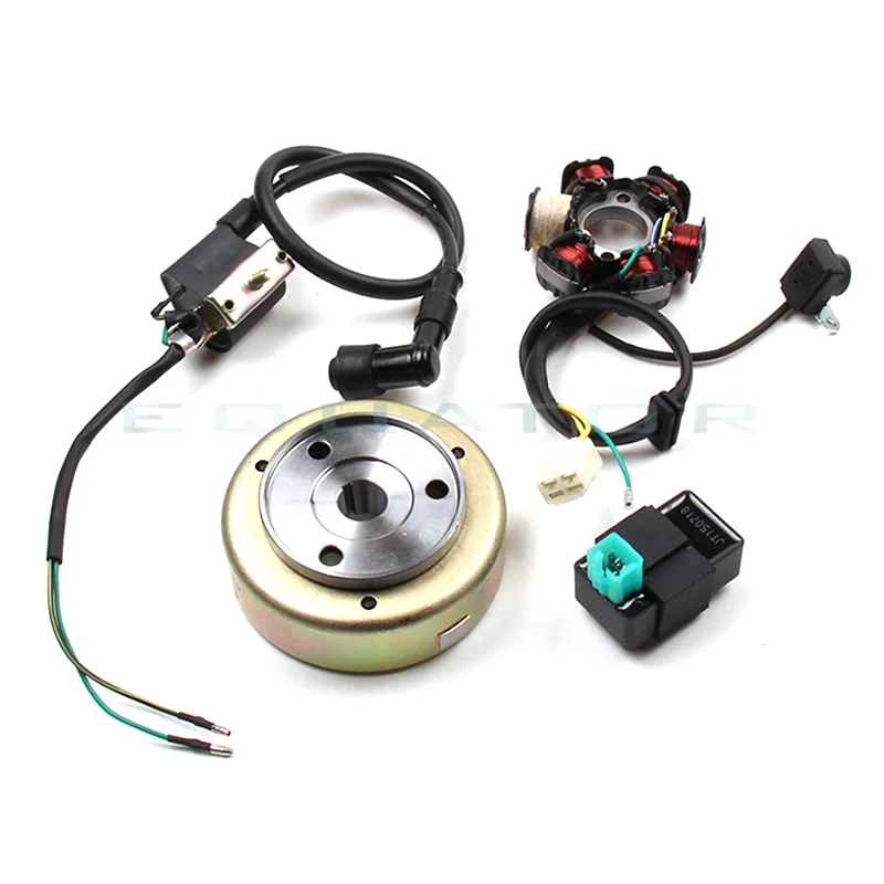 Motorcycle dirt pit bike parts Stator 50cc 70cc 90cc 110cc