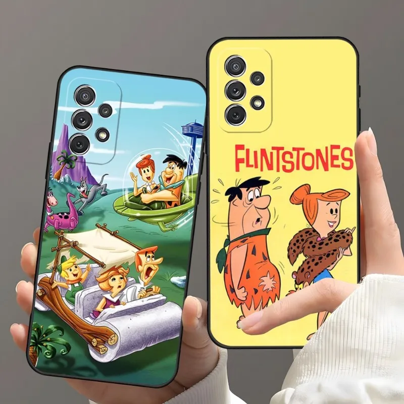 T The Flintstoness Cartoon Phone Case For Samsung S22 S23 S30 S21 S20