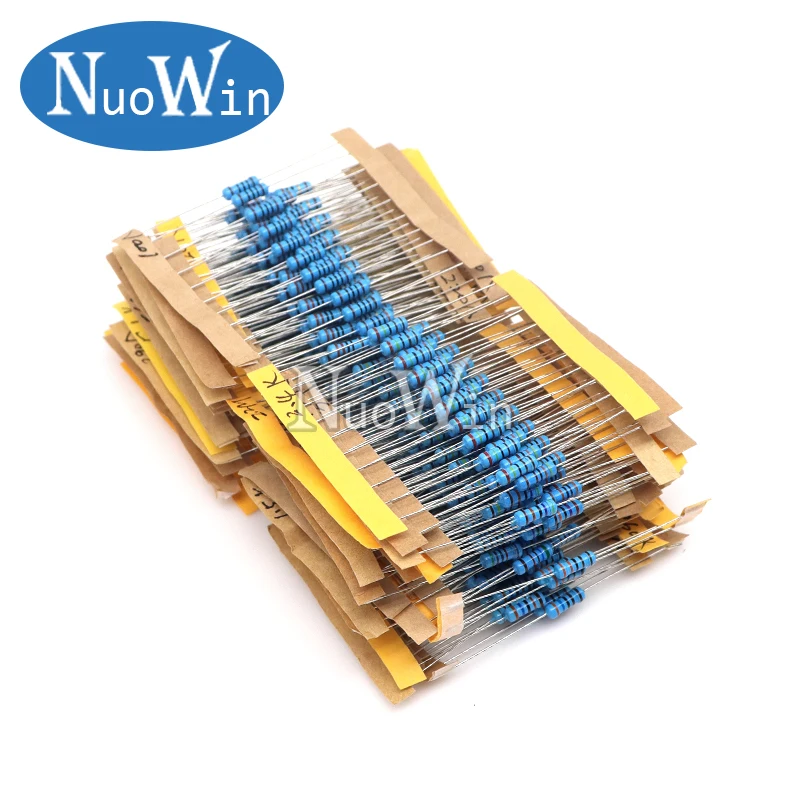 50 Resistenze Metalliche 1/4W 110 Ohm - Precisione 1% Per Circuiti Elettronici - Foto 8