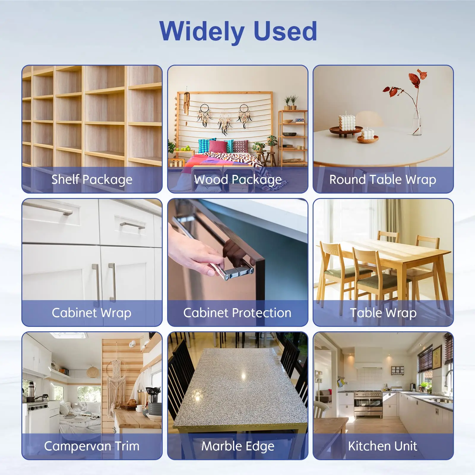 Flexible 5M U-Shape Edge Banding Self-Adhesive Protector