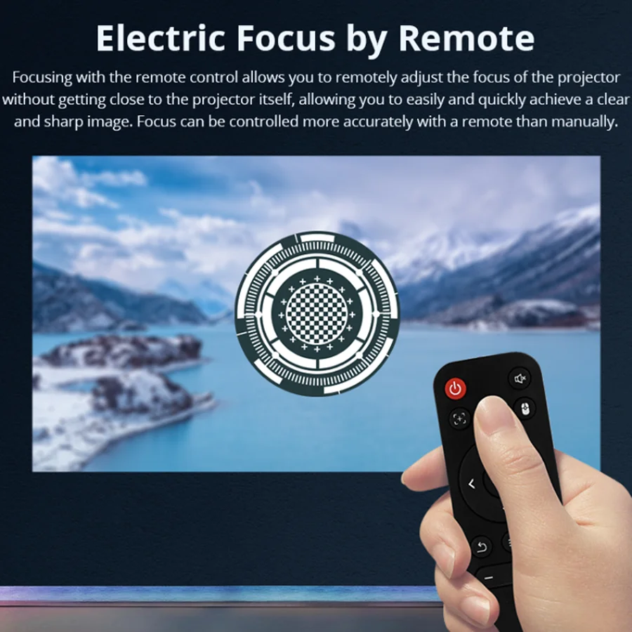 Vivicine L007 Full HD Portable Mini Projector 1920x1080P LED Video Mini Projector LED Projector